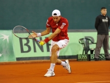 Фоторепортаж с матча Кубка Дэвиса Евгений Королев — Юрген Мельцер