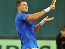 Фоторепортаж с матча Кубка Дэвиса Евгений Королев — Юрген Мельцер