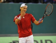 Фоторепортаж с матча Кубка Дэвиса Евгений Королев — Юрген Мельцер