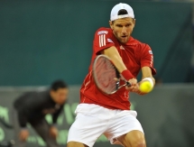 Фоторепортаж с матча Кубка Дэвиса Евгений Королев — Юрген Мельцер