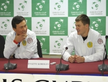 Фоторепортаж с матча Кубка Дэвиса Евгений Королев — Юрген Мельцер