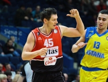 Фоторепортаж с матча ВТБ «Летувос Ритас» — «Астана» 93:60