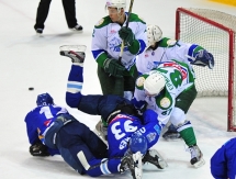 Фоторепортаж с матча МХЛ «Снежные Барсы» — «Толпар» 4:3 О.Т