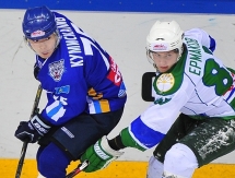 Фоторепортаж с матча МХЛ «Снежные Барсы» — «Толпар» 4:3 О.Т
