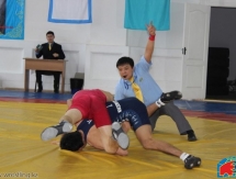 Фоторепортаж с чемпионата Казахстана по греко-римской и вольной борьбе среди инвалидов по слуху