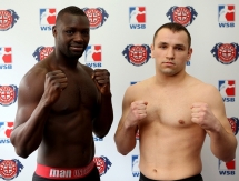 Фоторепортаж с церемонии взвешивания «British Lionhearts» VS «Astana Arlans»