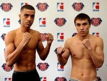 Фоторепортаж с церемонии взвешивания «British Lionhearts» VS «Astana Arlans»