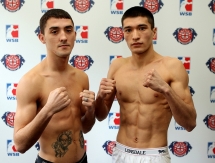 Фоторепортаж с церемонии взвешивания «British Lionhearts» VS «Astana Arlans»