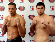 Фоторепортаж с церемонии взвешивания «British Lionhearts» VS «Astana Arlans»