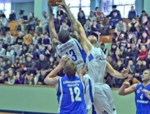 Фоторепортаж с матча Национальной лиги «Каспий» — «Капшагай» 77:65