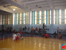 Фоторепортаж с подготовки сборной Казахстана по греко-римской борьбе к Кубку Мира