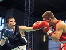 Фоторепортаж с матчевой встречи Казахстан — Украина