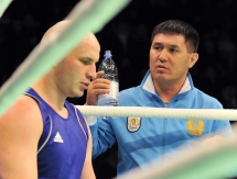 Фоторепортаж с матчевой встречи Казахстан — Украина