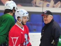 Фоторепортаж с открытой тренировки «Барыса»