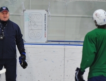 Фоторепортаж с открытой тренировки «Барыса»