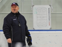 Фоторепортаж с открытой тренировки «Барыса»