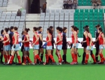 Фоторепортаж с матча Мировой лиги по хоккею на траве Япония — Казахстан 11:0