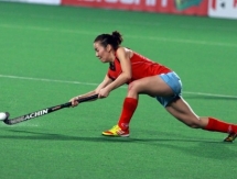 Фоторепортаж с матча Мировой лиги по хоккею на траве Япония — Казахстан 11:0