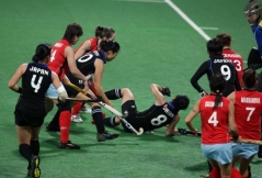 Фоторепортаж с матча Мировой лиги по хоккею на траве Япония — Казахстан 11:0