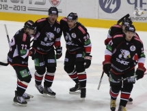 Фоторепортаж с матча КХЛ «Трактор» — «Барыс» 3:4 О.Т