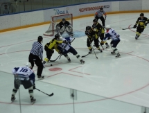 Фоторепортаж с матча ВХЛ «Сарыарка» — «Титан» 0:2