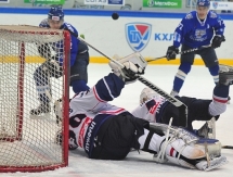 Фоторепортаж с матча МХЛ «Снежные Барсы» — «Чайка» 2:1 Б