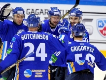 Фоторепортаж с матча КХЛ «Барыс» — «Трактор» 1:3