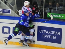 Фоторепортаж с матча КХЛ «Барыс» — «Трактор» 1:3