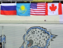 Фоторепортаж с матча КХЛ «Барыс» — «Трактор» 1:3