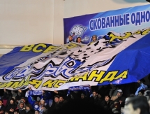 Фоторепортаж с матча КХЛ «Барыс» — «Трактор» 1:3