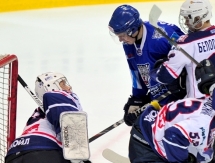 Фоторепортаж с матча МХЛ «Снежные Барсы» — «Чайка» 1:5