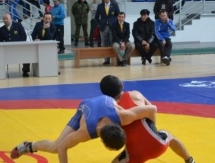 Фоторепортаж с Чемпионата Казахстана по вольной борьбе среди юниоров