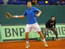 Фоторепортаж с матча Кубка Дэвиса Евгений Королев — Юрген Мельцер