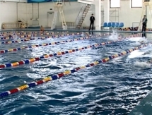 Юные шымкентцы соревнуются в плавании