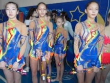 Гимнасткам Петропавловска подарено 700 тысяч тенге на спортивный инвентарь