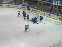 Видеообзор матча КХЛ «Барыс» — СКА 5:4