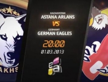 Видеоанонс матчевой встречи WSB «Astana Arlans» — «German Eagles»