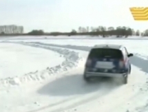 III этап Кубка РК по ледовому спринт-ралли проходит в Павлодаре