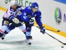 Фоторепортаж с матча МХЛ «Снежные Барсы» — «Чайка» 1:5