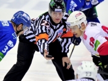 Фоторепортаж с матча КХЛ «Барыс» — «Трактор» 2:3