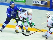 Фоторепортаж с матча МХЛ «Снежные Барсы» — «Барс» 1:4