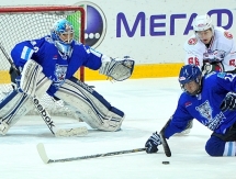 Фоторепортаж с матча МХЛ «Снежные Барсы» — «Барс» 1:4