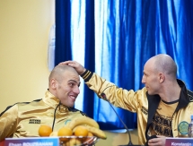 Фоторепортаж с церемонии взвешивания матчевой встречи WSB  «Aстана Arlans» — «German Eagles»