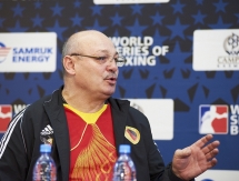 Фоторепортаж с церемонии взвешивания матчевой встречи WSB  «Aстана Arlans» — «German Eagles»