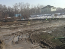 Ход строительства Академии ФК «Кайрат»