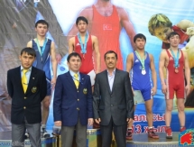 Фоторепортаж с Чемпионата Казахстана по греко-римской борьбе среди юниоров