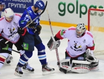 Фоторепортаж с матча КХЛ «Барыс» — «Трактор» 4:2