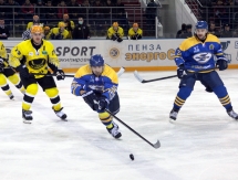 Фоторепортаж с матча ВХЛ «Дизель» — «Сарыарка» 3:4 О.Т