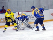 Фоторепортаж с матча ВХЛ «Дизель» — «Сарыарка» 3:4 О.Т