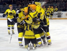 Фоторепортаж с матча ВХЛ «Дизель» — «Сарыарка» 3:4 О.Т